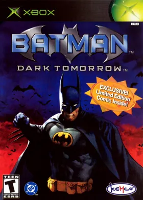 Batman Dark Tomorrow (USA) box cover front